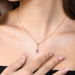 Load image into Gallery viewer, Twilight Gem Drop Pendant